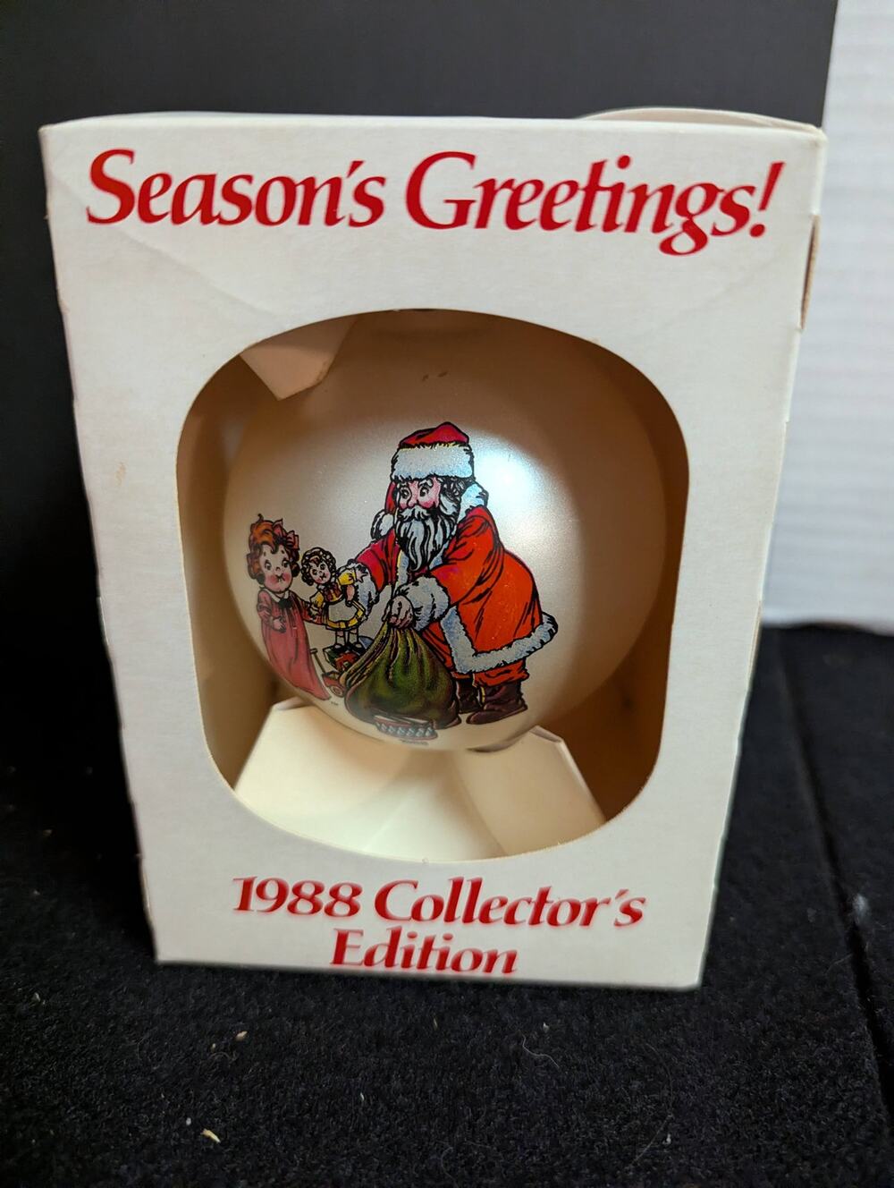 Vintage 1989 Campbell's Kids Collector's Edition Christmas Ornament